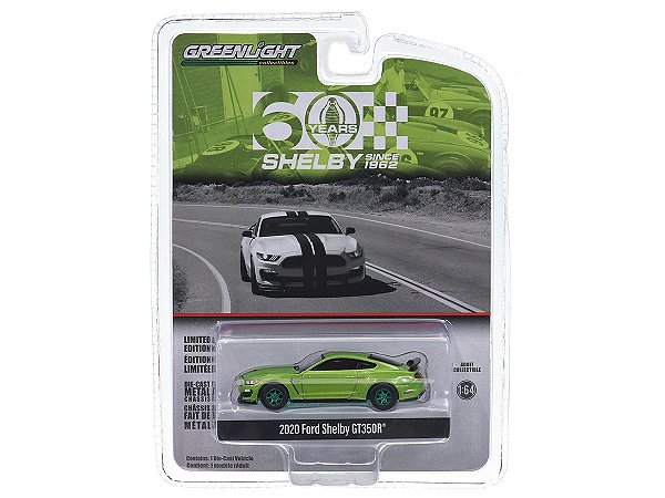 Ford Shelby Gt350R 2020 1:64 Greenlight CHASE