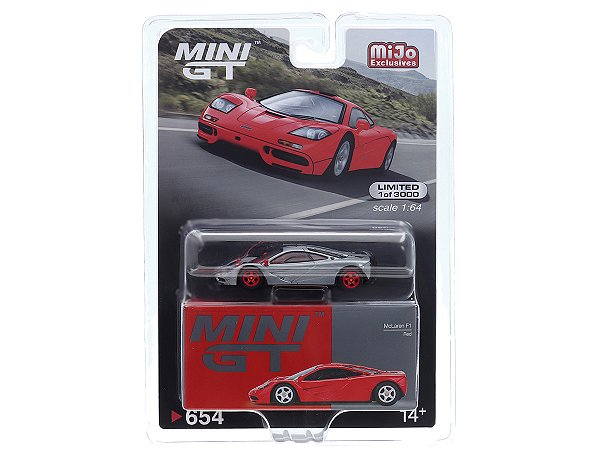 McLaren F1 1:64 Mini GT Vermelho CHASE