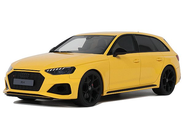 Audi RS 4 25º Aniversário 2024 1:18 GT Spirit Amarelo