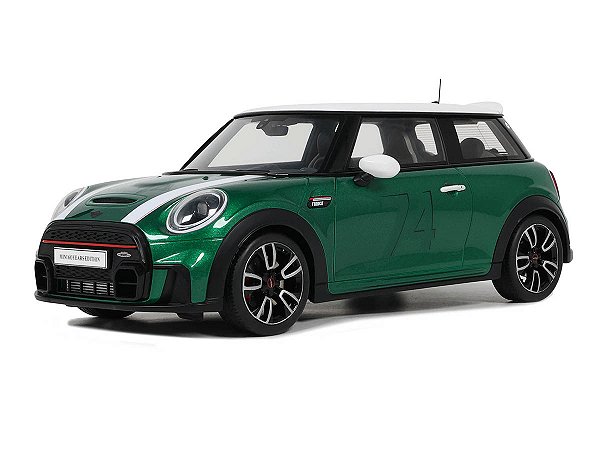 Mini Cooper F56 JCW British Racing IV 2023 1:18 OttOmobile Verde