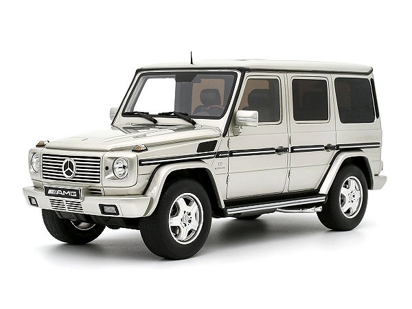 Mercedes Benz Classe G 55 AMG 2003 1:18 OttOmobile Prata