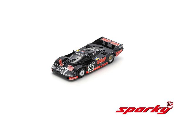 Porsche 956 24 Horas Le Mans 1984 2nd 1:64 Spark