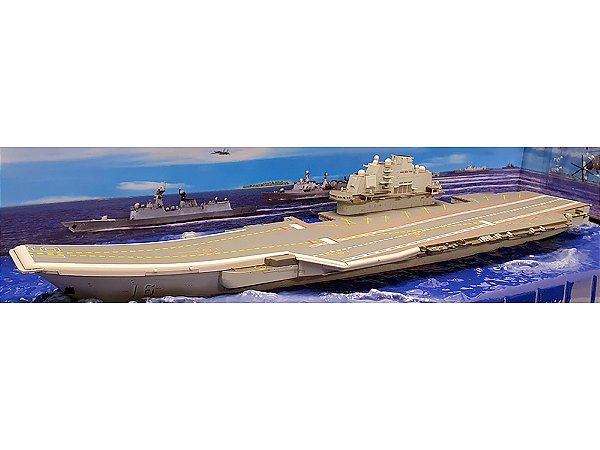 Navio Porta Aviões Chinese (PLAN) Aircraft Carrier Liaoning (CV-16) 1:700 Forces of Valor