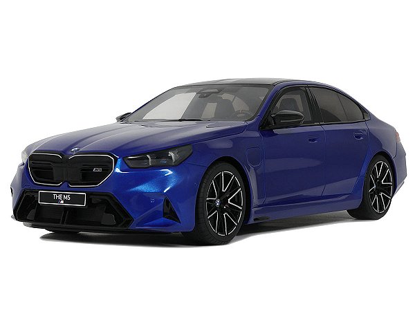 BMW M5 Marina Bay 2024 1:18 GT Spirit Azul