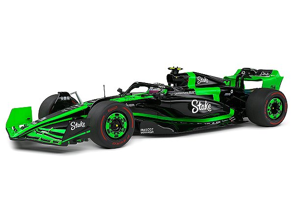 Fórmula 1 Kick Sauber C44 Zhou Guanyu GP Bahrain 2024 1:18 Solido
