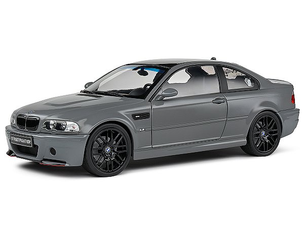 BMW E46 M3 Coupê Streetfighter 2000 1:18 Solido Cinza