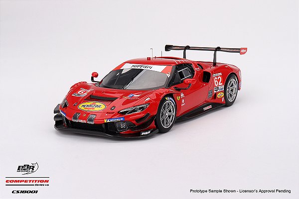 Ferrari 296 GT3 Risi Competizione 2023 IMSA 24Hs Daytona 1:18 BBR