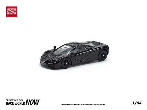 McLaren F1 1:64 POP RACE Preto