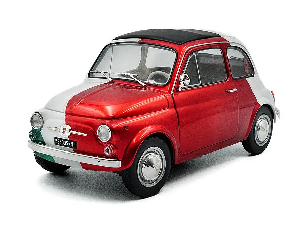 *** PRÉ-VENDA *** Fiat 500 Tribute to Italy Bi-Color 1965 1:18 Solido