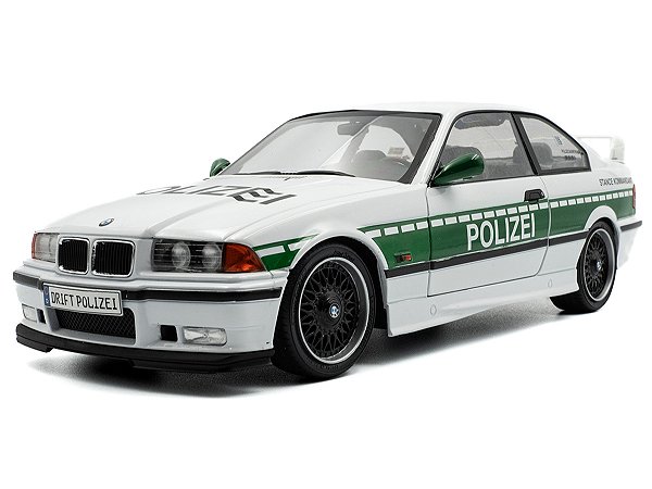 BMW E36 M3 Coupe Works Drift Polizei 1991 1:18 Solido