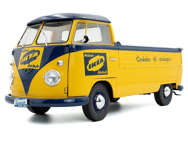 Volkswagen T1 Pick-Up 1950 IKEA 1:18 Solido Amarelo