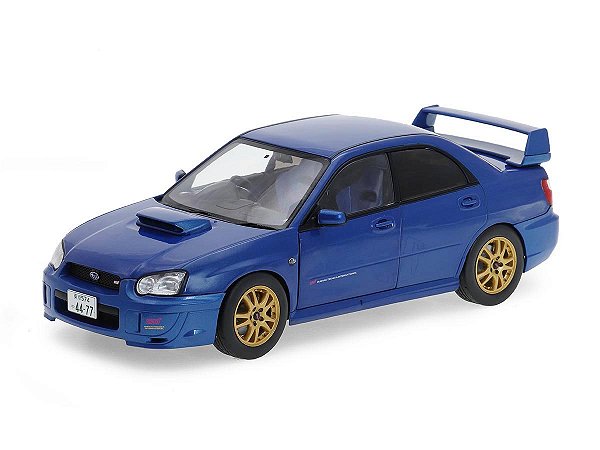 Subaru Impreza WRX STI 2003 1:18 Solido Azul