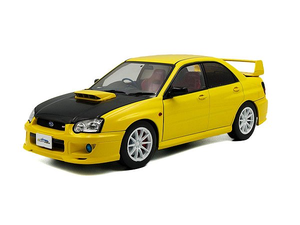Subaru Impreza WRX STI Streetfighters 2003 1:18 Solido Amarelo