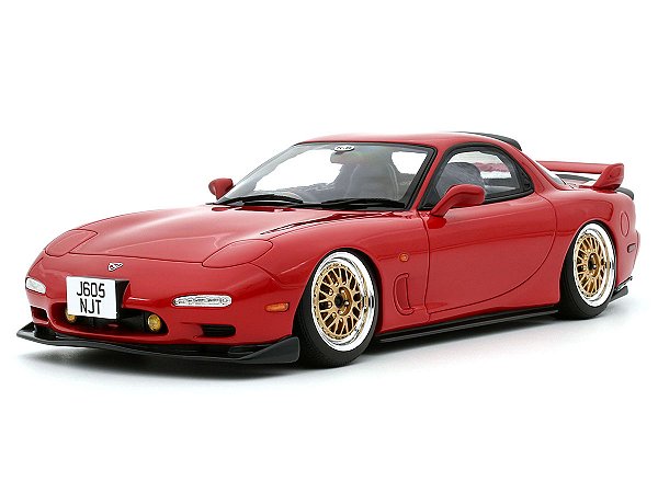 Mazda RX7 Khyzyl Saleem 2020 1:18 OttOmobile Vermelho