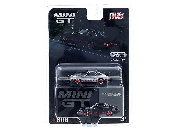 ミニカー MINI GT Porsche 911 Carrera RS 2.7 chase Mini GT Porsche 911 Carrera RS 2.7 Grand Prix - White with