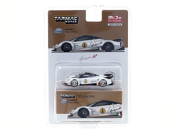 Pagani Huayra R Bianco Benny LAMLEY Special Edition1:64 Tarmac Works CHASE