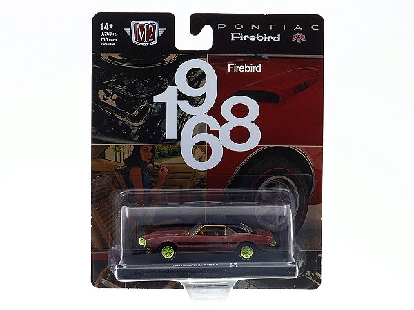 Pontiac Firebird 400 H.O 1968 R110 1:64 M2 Machines CHASE