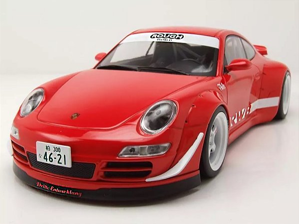 Porsche RWB 997 1:18 Ixo Models Vermelho