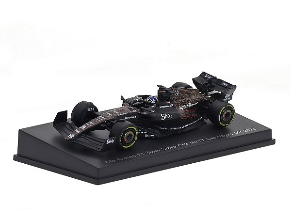 Fórmula 1 Alfa Romeo F1 Team ORLEN Stake C43 GP Las Vegas Valtteri Bottas 2023 1:64 Spark