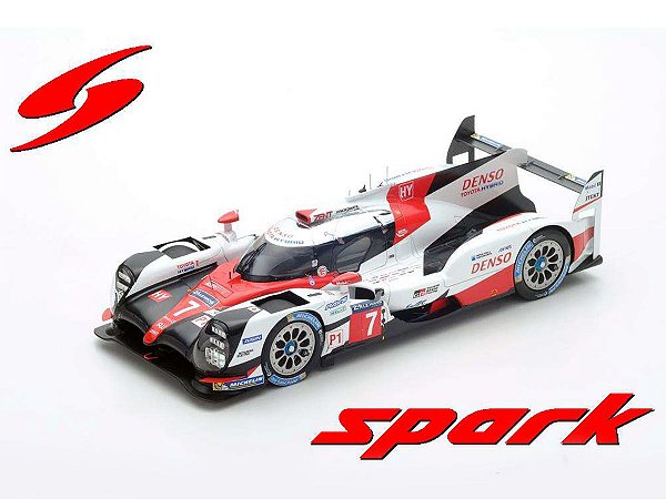 Toyota TS050 Hybrid Toyota Gazoo Racing 24Hs Le Mans 2017 1:18 Spark