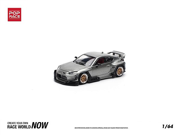 Toyota GT86 Pandem Body Kit 1:64 POP RACE Prata