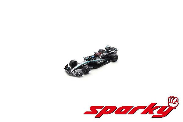 Fórmula 1 Mercedes AMG Petronas F1 Team W15 Winner Las Vegas GP George Russell 2024 1:64 Spark