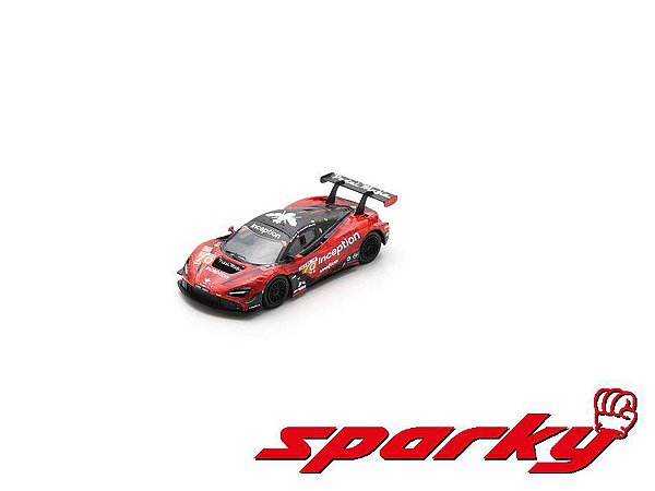 *** PRÉ-VENDA *** McLaren 720S GT3 Evo Inception Racing 24Hs Lemans 2024 1:64 Spark