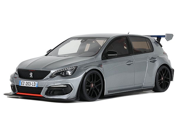 Peugeot 308 RC Byfactory Gris Artense 2020 1:18 OttOmobile Cinza
