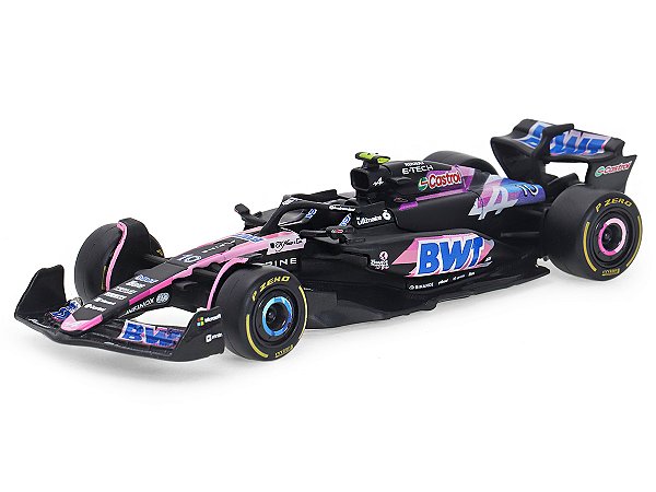 Fórmula 1 BWT Alpine A524 Pierre Gasly 2024 1:43 Bburago