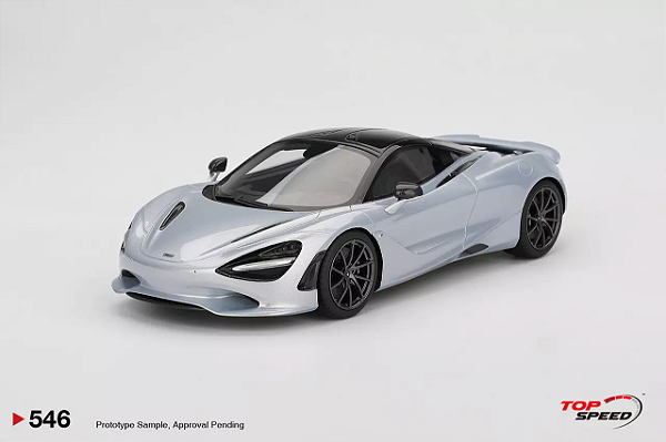 McLaren 750S 1:18 TopSpeed Prata