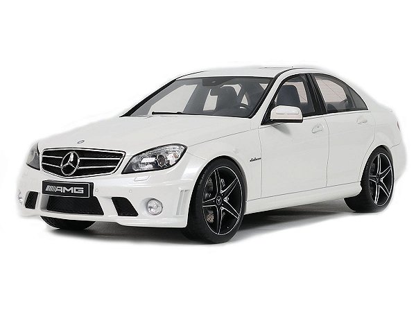 Mercedes Benz C63 AMG 2007 1:18 GT Spirit Branco