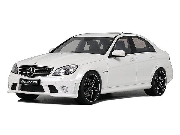 Mercedes Benz C63 AMG 2007 1:18 GT Spirit Branco