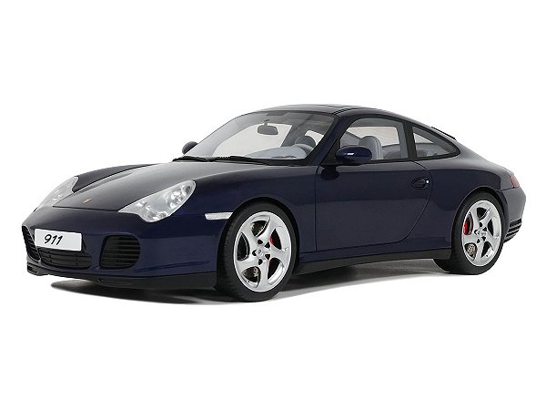 Porsche 911 (996.2) Carrera 4S 2002 1:18 GT Spirit Azul
