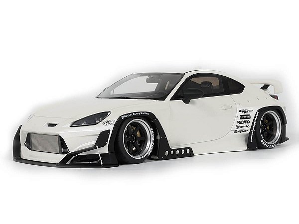 Toyota GR86 Pandem Body Kit 2023 1:18 GT Spirit Branco