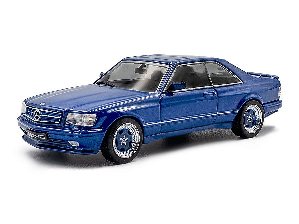 Mercedes Benz 560 SEC AMG Widebody 1990 1:43 Solido Azul