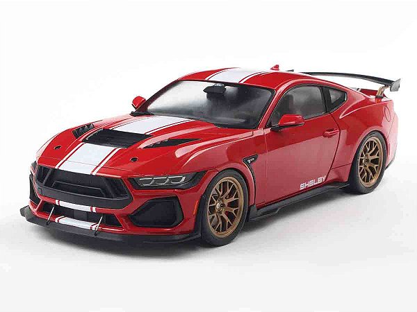 Shelby Mustang Super Snake 2025 1:18 Solido Vermelho