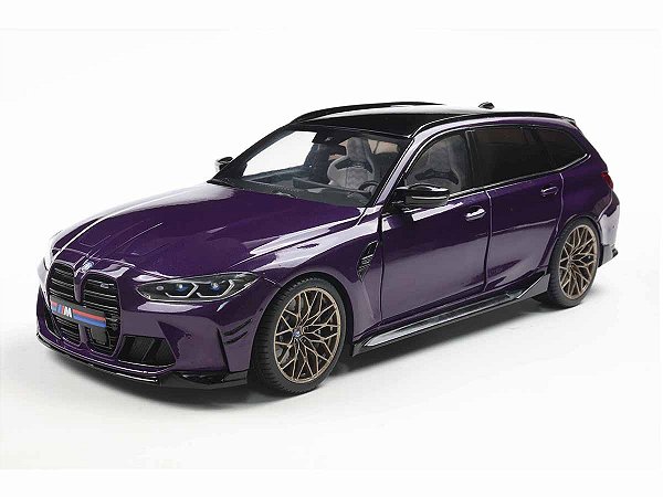 BMW M3 (G81) Touring com Performance Parts 2024 1:18 Solido Purple