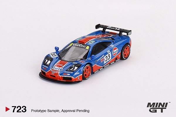 McLaren F1 GTR #33 GULF 1996 24Hr Le Mans 1:64 Mini GT