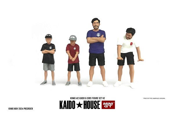 Figurine Kaido & Sons V2 Kaido House 1:64 Mini GT