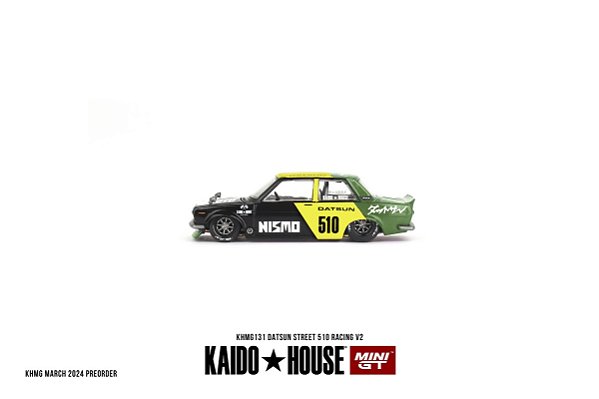 Datsun 510 Kaido Racing V2 Kaido House 1:64 Mini GT