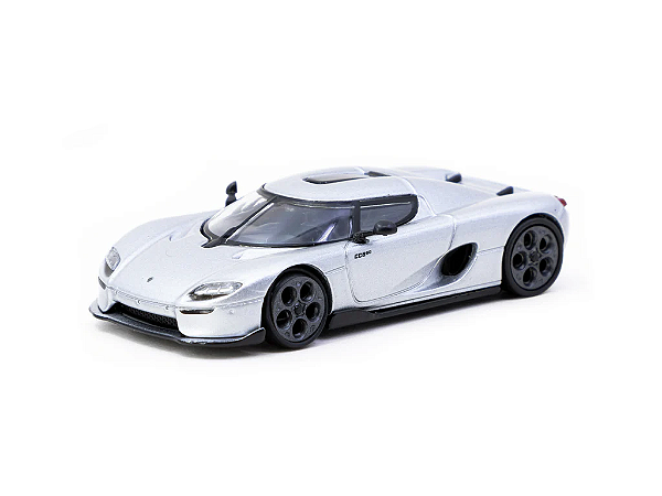Koenigsegg CC850 Silver 1:64 Tarmac Works