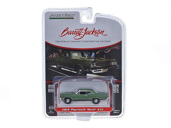 Plymouth Hemi GTX 1969 1:64 Greenlight
