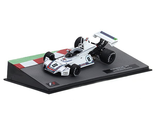 Fórmula 1 Brabham BT44B Martini José Carlos Pace GP Brasil 1975 1:43 Altaya