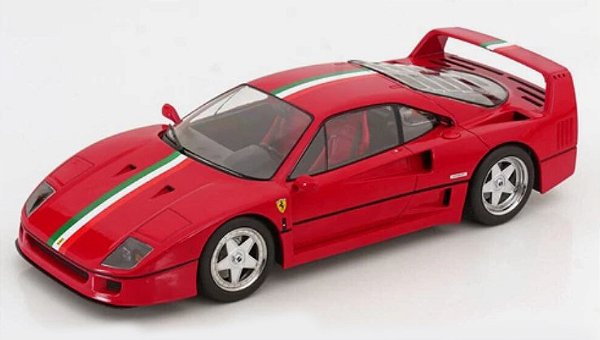 Ferrari F40 Italia Design 1987 1:18 KK-Scale Vermelho