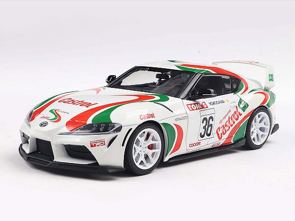Toyota GR Supra Toyota Racing Tribute 2024 1:18 Solido Branco