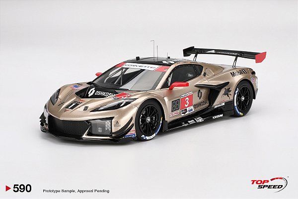 Chevrolet Corvette Z06 GT3.R #3 Pratt Miller Motorsports 2024 IMSA 12Hs Sebring 1:18 TopSpeed