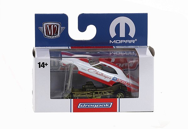 Dodge Challenger Funny Car 1971 R84 1:64 M2 Machines CHASE