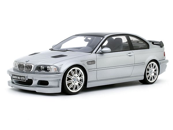 BMW E46 M3 GTR Street Titan 354 2001 1:18 OttOmobile Prata