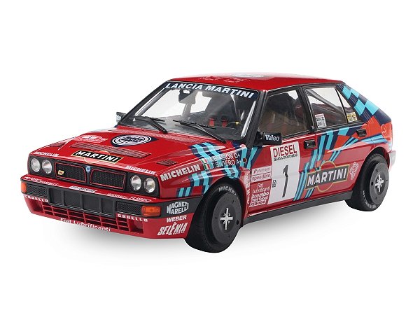 Lancia Delta HF Integrale Rally San Remo 1989 1:18 Solido