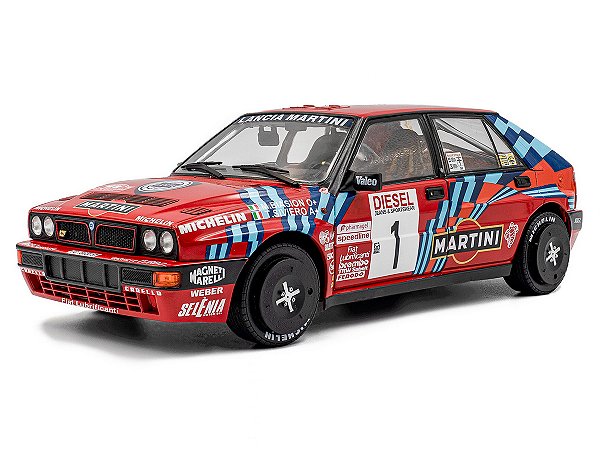 Lancia Delta HF Integrale Rally San Remo 1989 1:18 Solido